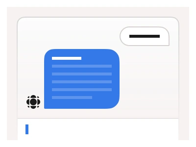AI Chat template in Figma