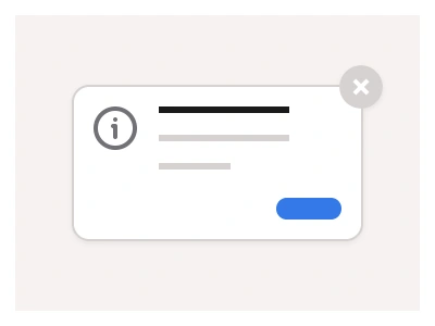 Alerts component in Figma
