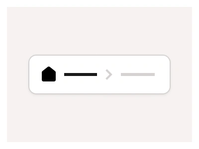 Breadcrumbs component in Figma