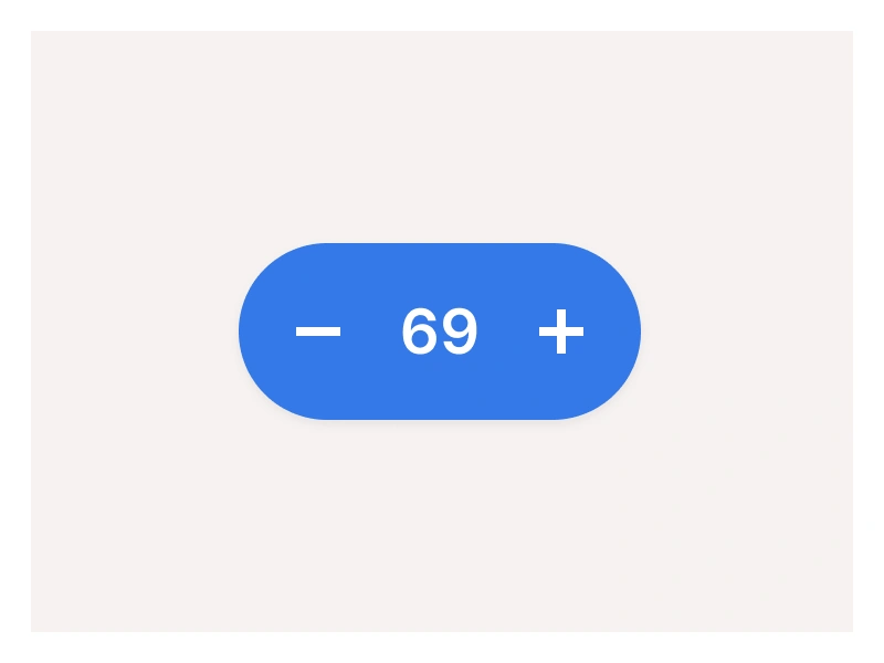 Counter component in Figma