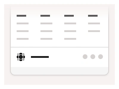 Footer template in Figma