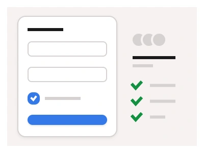 Forms template in Figma