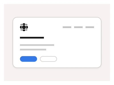 Header template in Figma