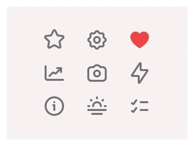 Icons component in Figma