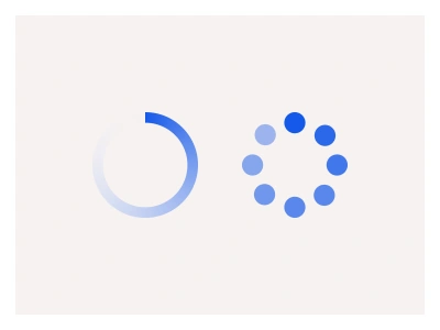 Loader component in Figma