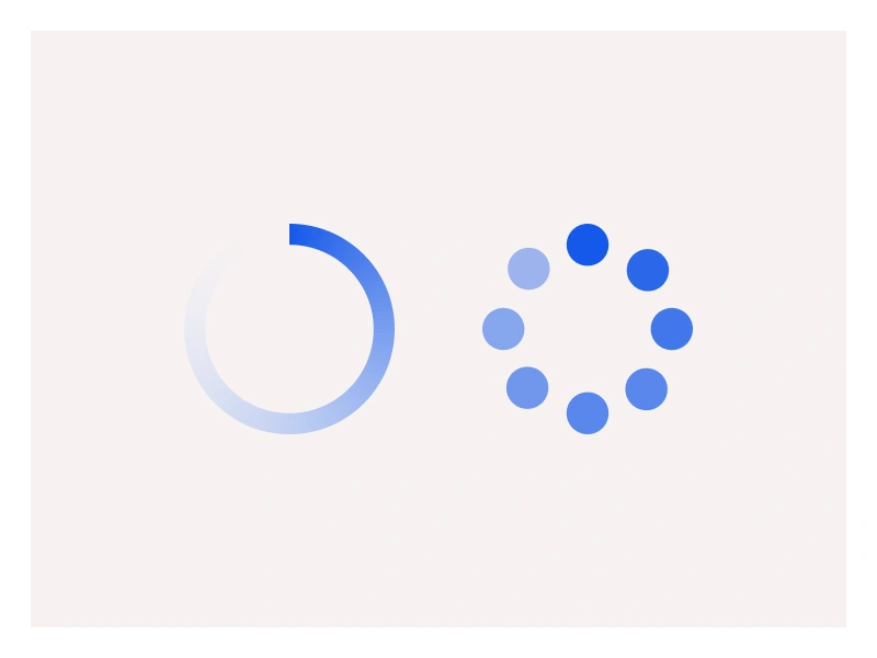 Loader component in Figma