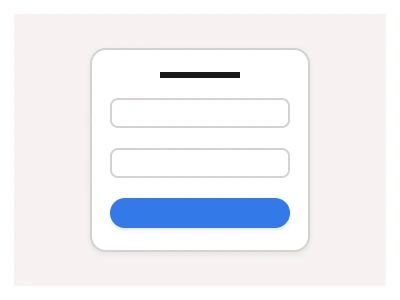 Login template in Figma
