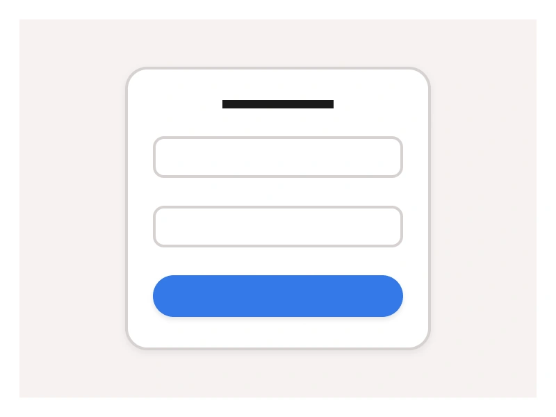 Login template in Figma