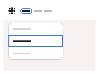 Menubar component in Figma