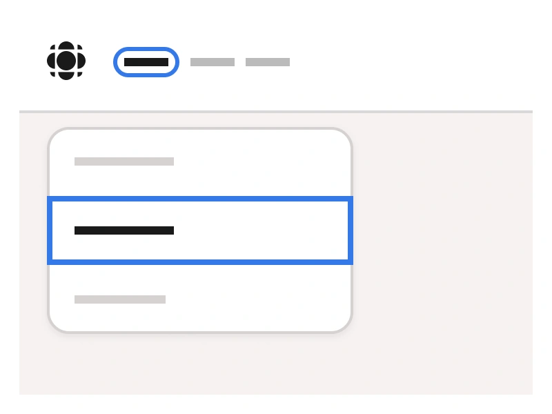 Menubar component in Figma