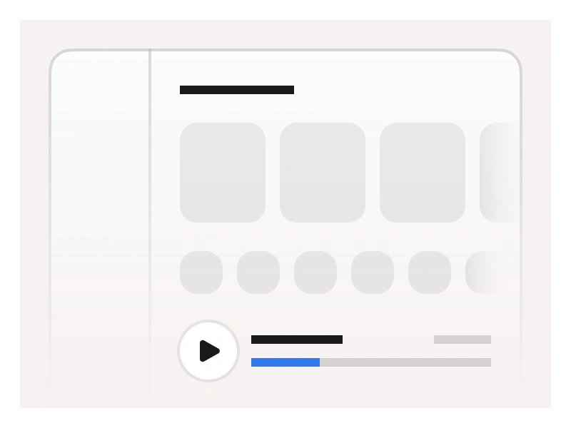 Music App template in Figma