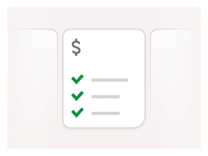 Pricing component in Figma