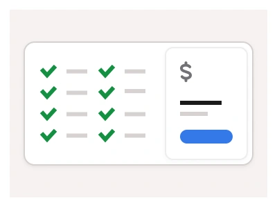 Pricing Table template in Figma