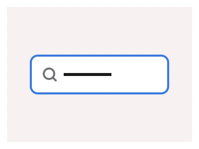 Search component in Figma