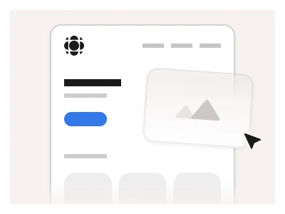 Site Builder template in Figma