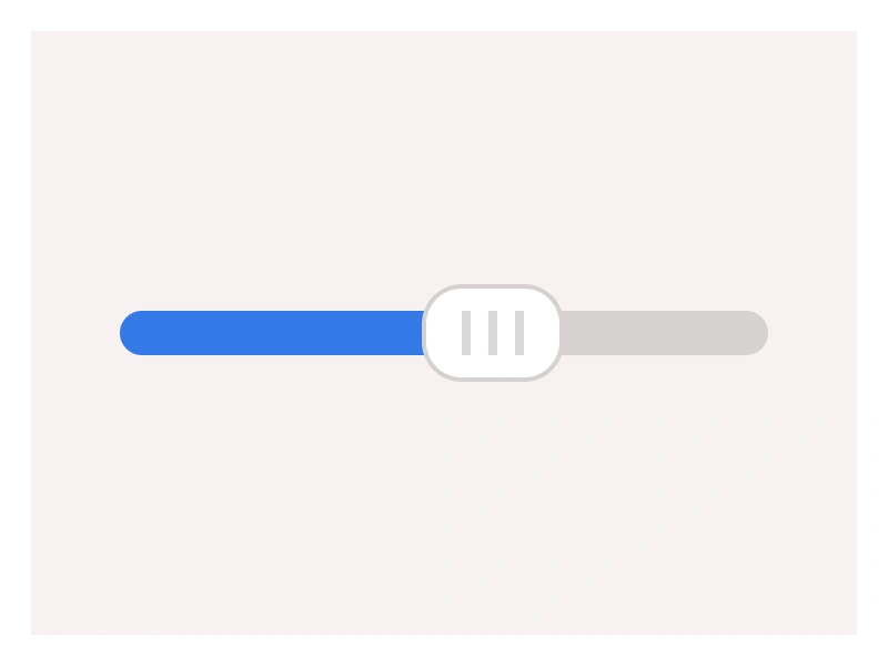 Slider component in Figma