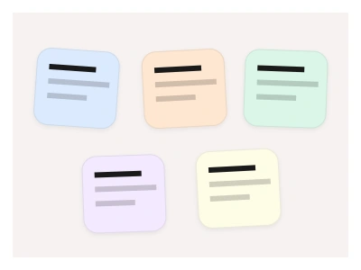 Whiteboard template in Figma