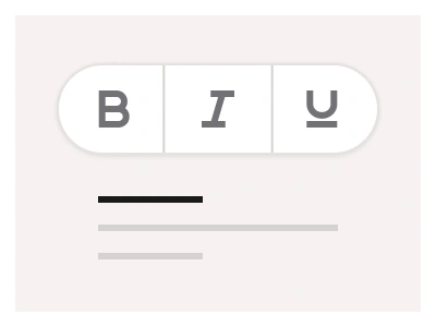 WYSIWYG component in Figma