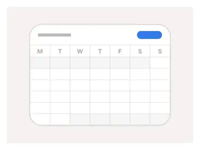 Calendar Component in Figma