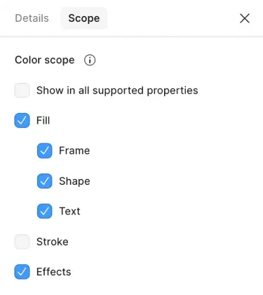 Figma variables scoping for UI components