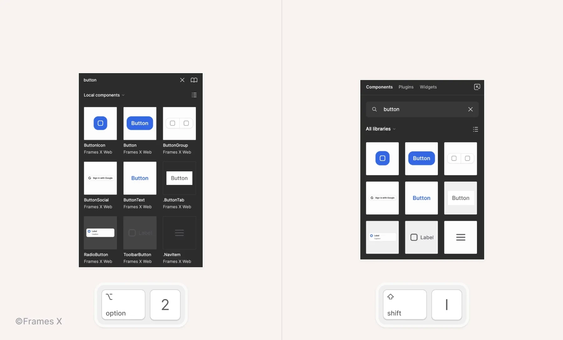 How to Insert Components in Figma