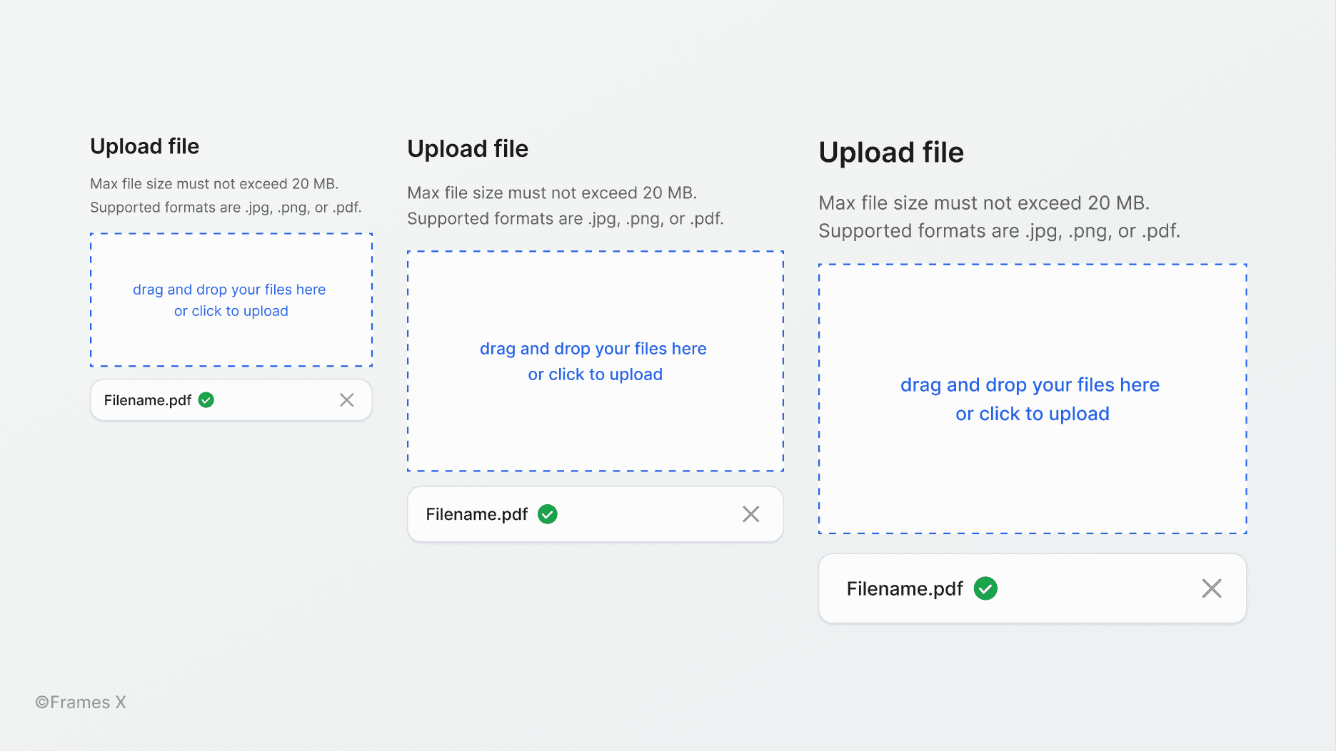 File Uploader Component for Figma