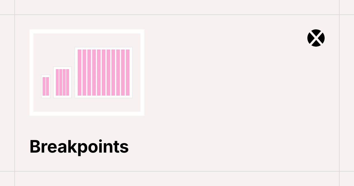 Figma Breakpoints Styles | Frames X UI Kit